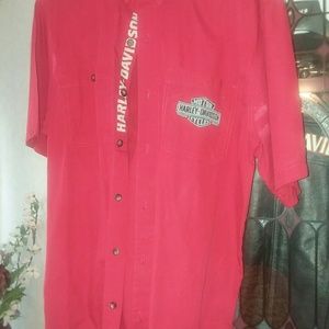 Front view of Harley shirt